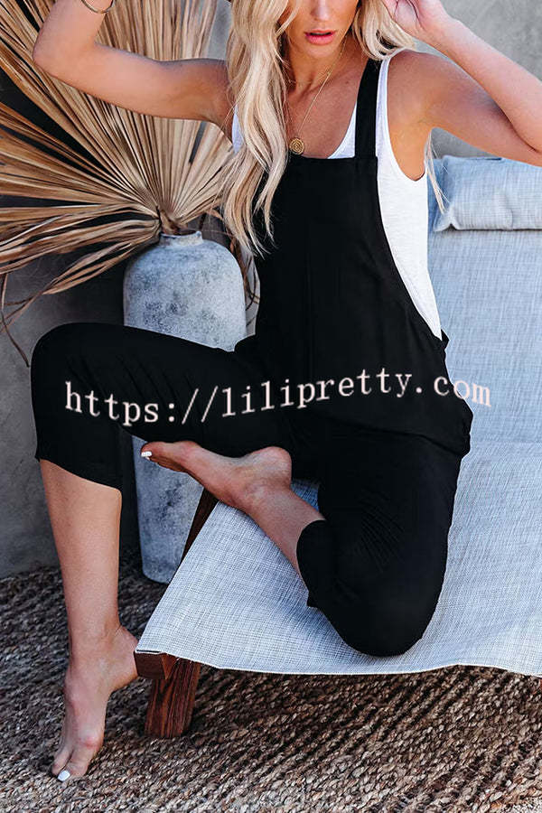 Antmvs Palmer Pocketed Overalls Jumpsuit