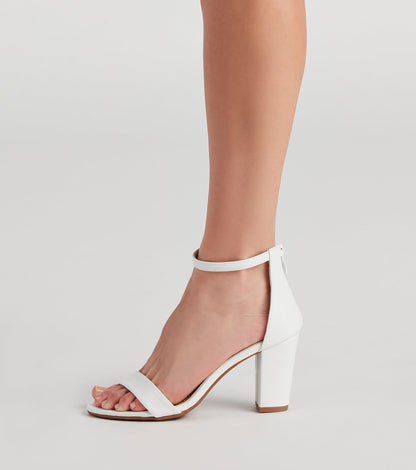 Antmvs The Everyday Faux Leather Low Block Heel
