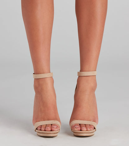 Antmvs Fab Faux Suede Island Heels