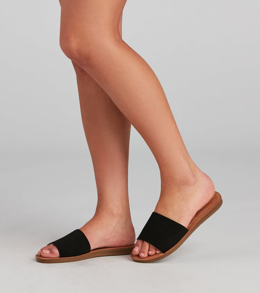 Antmvs Let It Slide Single Band Sandals