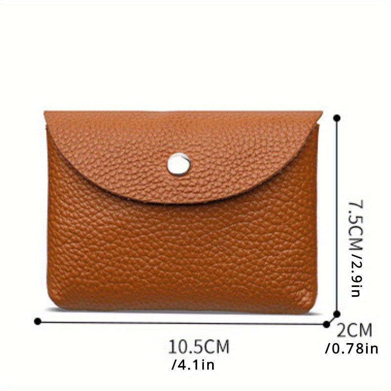 1pc Mini Minimalist Coin Purse, Elegant Small Wallet For Cards And Keys, Women's Coin Pouch