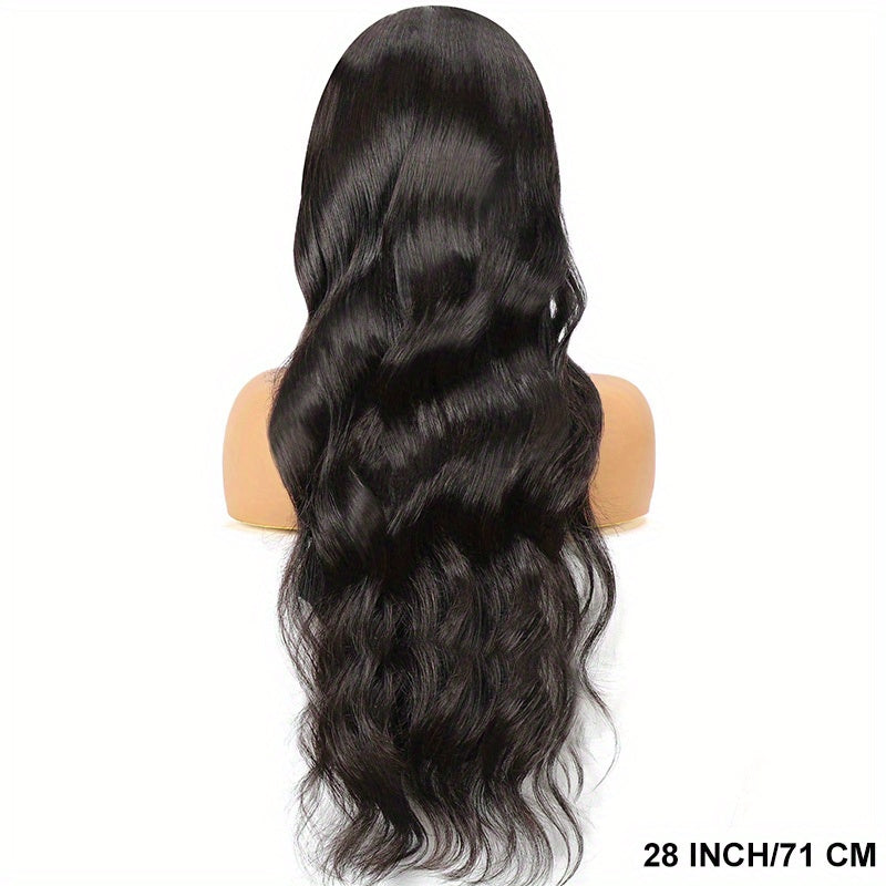 250% Density 13x4 Lace Front Wigs Human Hair Body Wave Wig 28inch Glueless Wigs Human Hair Wig for Women HD Lace Frontal Wigs Human Hair Pre Plucked with Baby Hair