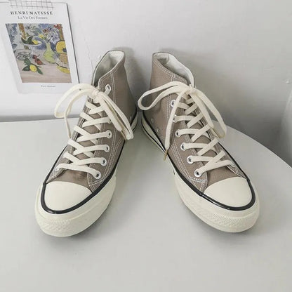 Casual Shoes Women Canvas Fashion Summer Sneakers Student High Top Woman Vulcanize  Spring Autumn