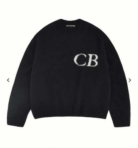 cole buxton Men's Sweaters  CB Latter Knit Jacquard Cole Buxton Sweater Men Women Quality Loose Sweatshirts Clothing 230823