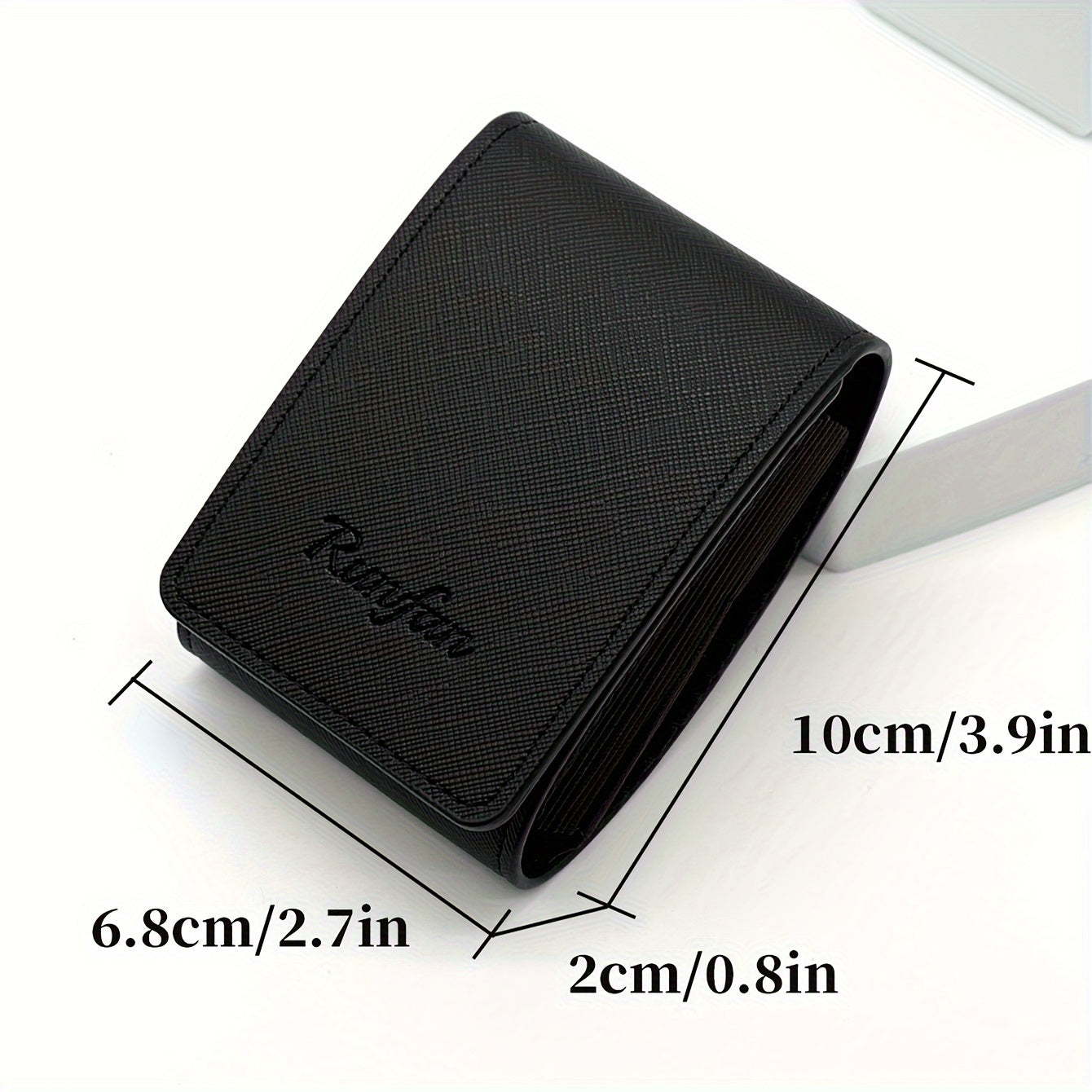 Mini Minimalist Solid Color Flap Credit Card Holder, Portable Lightweight Coin Purse, Versatile Women's Business Card Bag