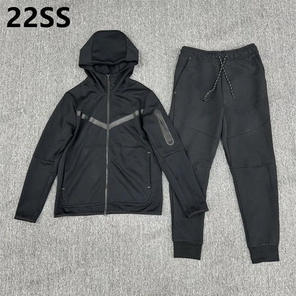 tech Thick fleeces designers pants Mens Hoodies Jackets Winter fitness training Sports Space Cotton Trousers Hoody Joggers Running Jacket techfleeces