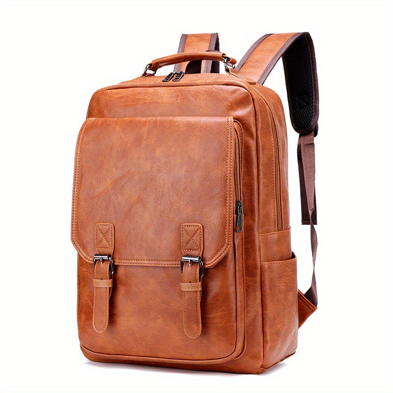 Stylish Large Capacity Can Hold 15.6 Inch Laptop Backpack Men's Computer Backpack, Laptop Bag, For Travel, Camping, Fishing