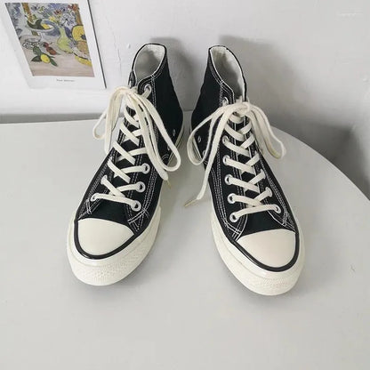 Casual Shoes Women Canvas Fashion Summer Sneakers Student High Top Woman Vulcanize  Spring Autumn