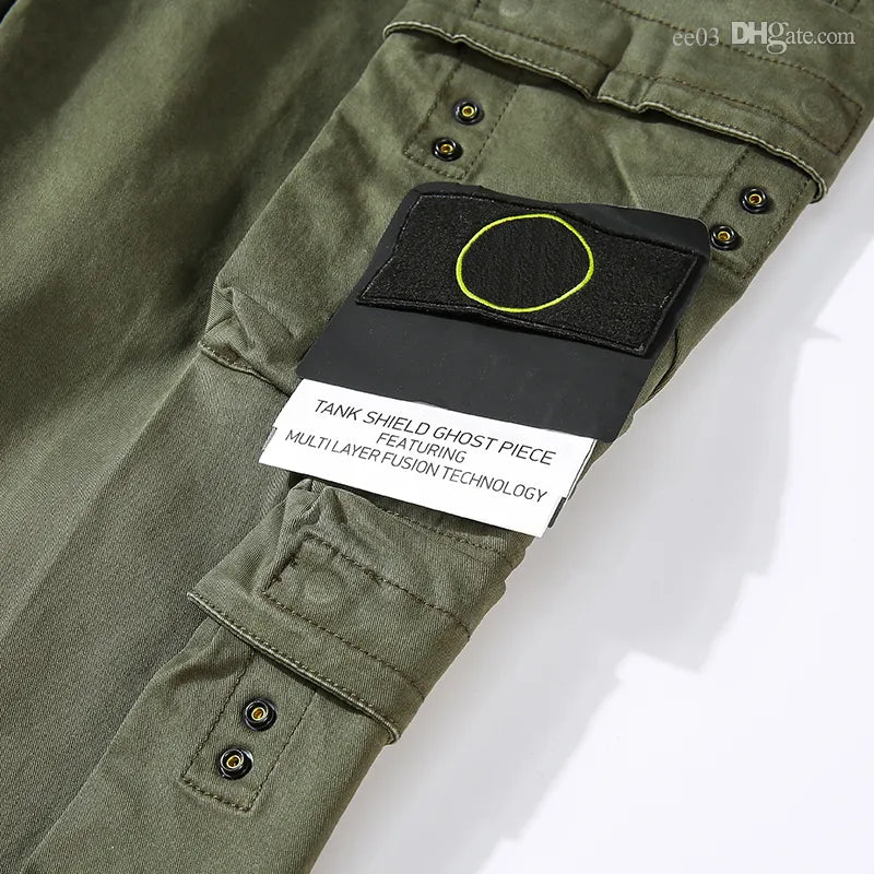 TOP quality topstoney pant Multi pocket fashionable casual workwear pants Classic embroidered badge workwear pants