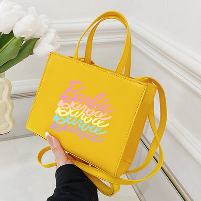 Antmvs Antmvs - Yellow Casual Daily Letter Print Bags