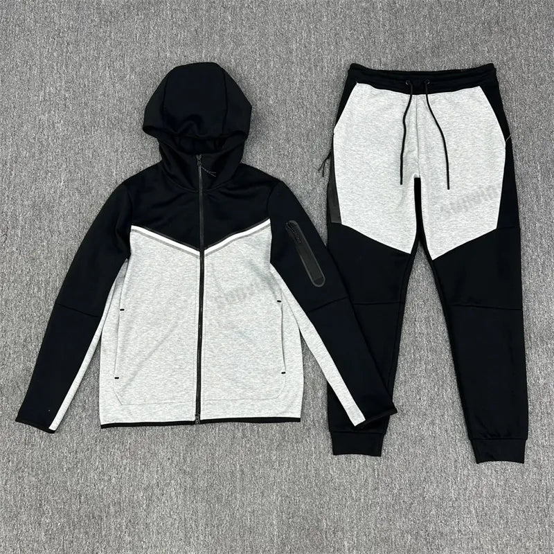 tech Thick fleeces designers pants Mens Hoodies Jackets Winter fitness training Sports Space Cotton Trousers Hoody Joggers Running Jacket techfleeces