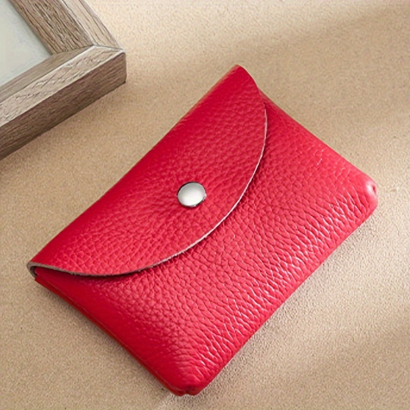 1pc Mini Minimalist Coin Purse, Elegant Small Wallet For Cards And Keys, Women's Coin Pouch