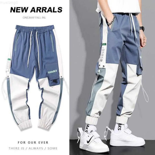 Men's Pants Mens Pants Hip Hop Cargo Pants Men Streetwear Cotton Joggers Fashion Sweatpants Male Casual Harem Trousers Summer Harajuku Pants Men Women 220929