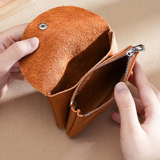 1pc Mini Minimalist Coin Purse, Elegant Small Wallet For Cards And Keys, Women's Coin Pouch