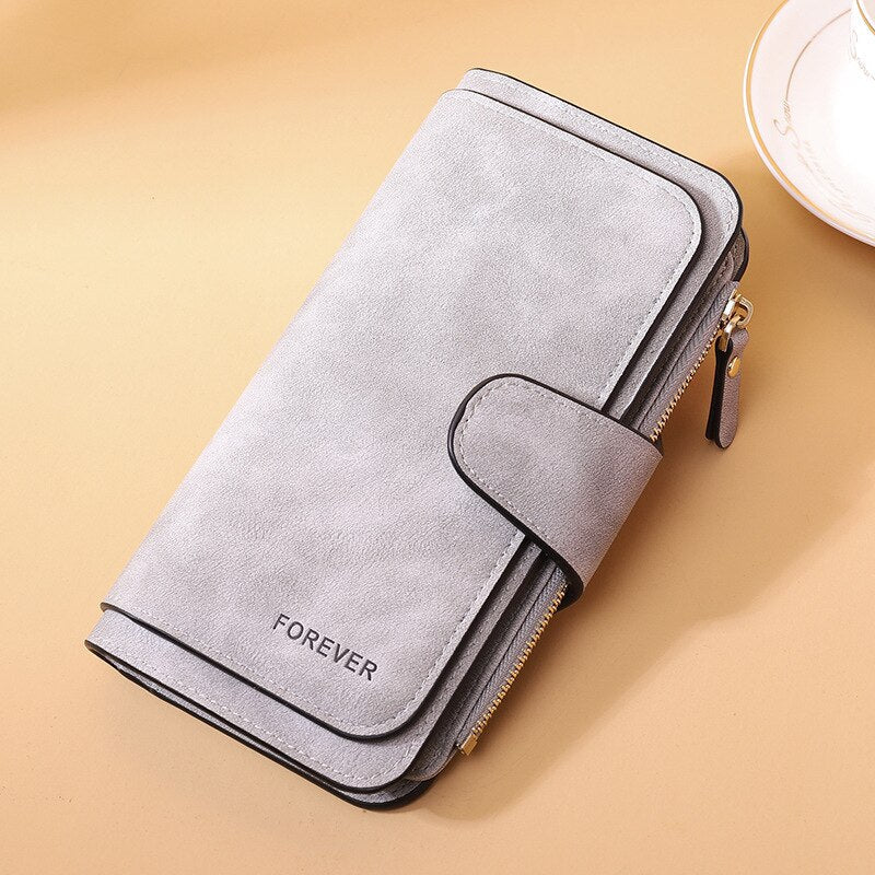 Antmvs Antmvs Long Wallet Women PU Leather Luxury Multi-Card Holder Clutch Fashion Women's Wallets Purses Hasp Soft Ladies Coin Purse Bag