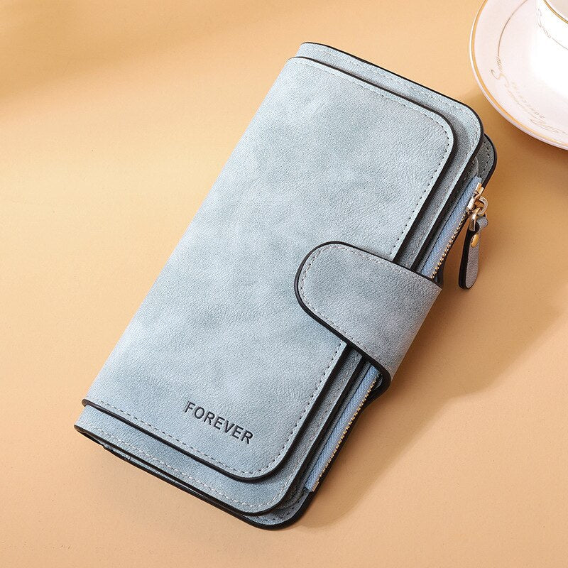 Antmvs Antmvs Long Wallet Women PU Leather Luxury Multi-Card Holder Clutch Fashion Women's Wallets Purses Hasp Soft Ladies Coin Purse Bag