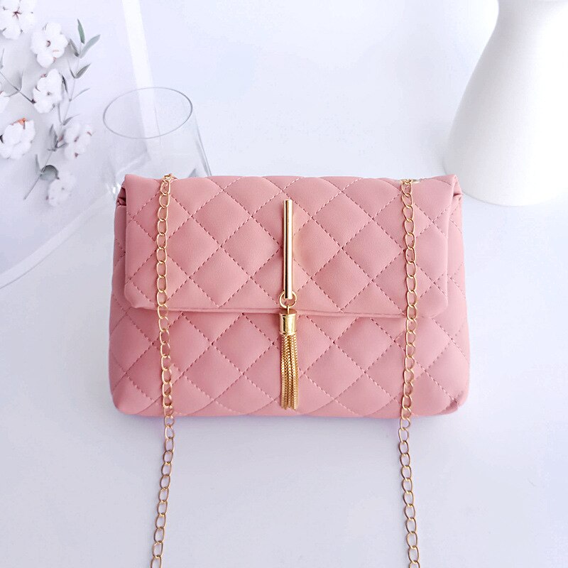 Antmvs Antmvs Fashion Trend Crossbody Bags For Women Thread Flap Shoulder Bag Small Handbags And Purses Chain Strap Tassel Women Messenger Bag