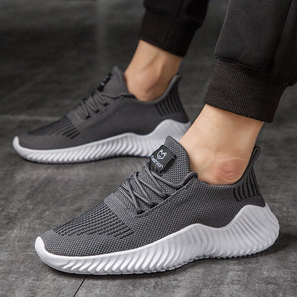 Antmvs  Men's Mesh Breathable Running Shoes Gym Sneakers Outdoor Comfortable Fitness Trainer Sport Lightweight Walking Jogging Shoes