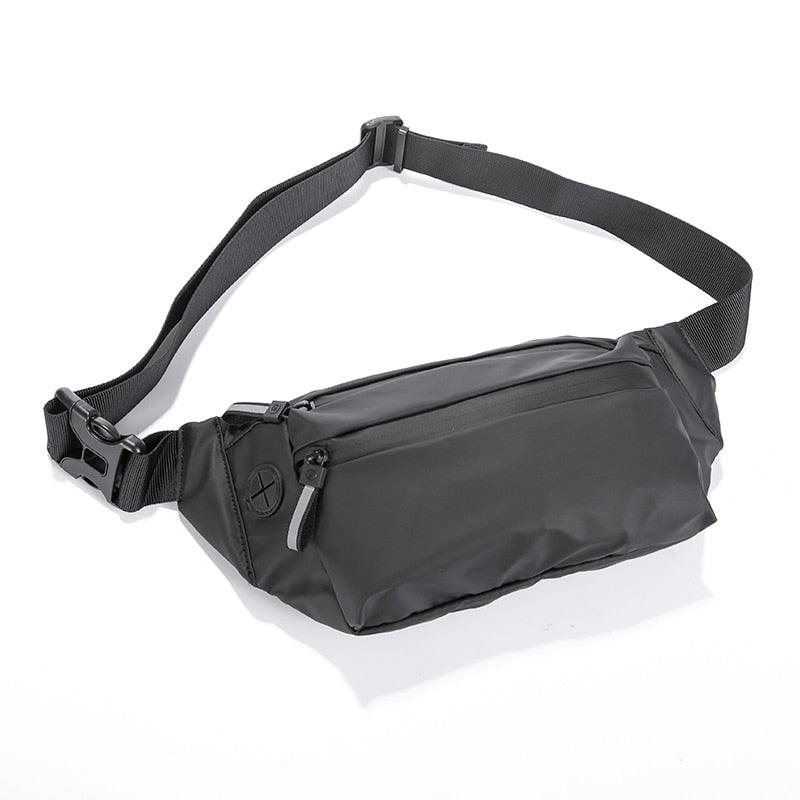 Antmvs  Waterproof Man Waist Bag Fanny Pack Fashion Chest Pack Outdoor Sports Crossbody Bag Casual Travel Male Belt Bag Hip Waist Packs