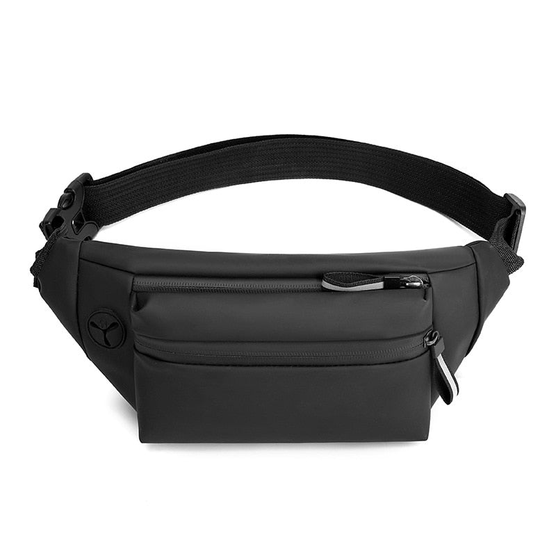 Antmvs  Waterproof Man Waist Bag Fanny Pack Fashion Chest Pack Outdoor Sports Crossbody Bag Casual Travel Male Belt Bag Hip Waist Packs