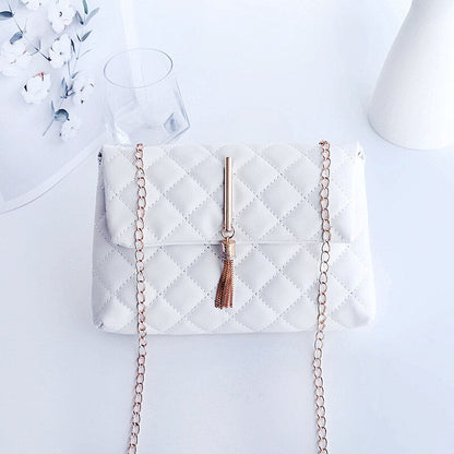 Antmvs Antmvs Fashion Trend Crossbody Bags For Women Thread Flap Shoulder Bag Small Handbags And Purses Chain Strap Tassel Women Messenger Bag