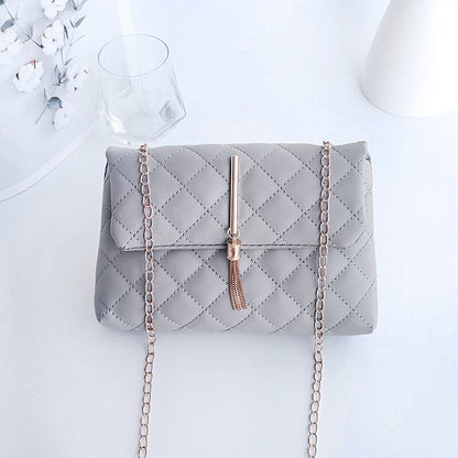 Antmvs Antmvs Fashion Trend Crossbody Bags For Women Thread Flap Shoulder Bag Small Handbags And Purses Chain Strap Tassel Women Messenger Bag