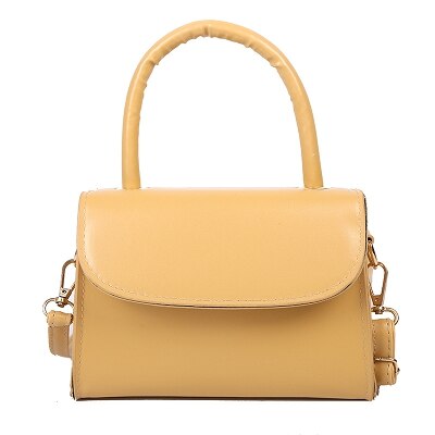 Antmvs Antmvs  Lady's Crossbody Bags Leather Handbag Yellow White Black Bag Office Women Tote Commuter Style Shoulder Bag