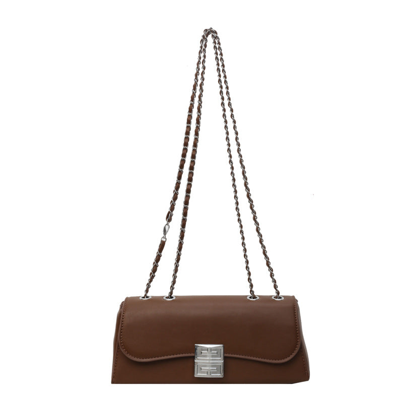 ANTMVS 2025 Bag Women's popular New  Niche Design Underarm Bag Stylish and Simple Shoulder Bag Chain Crossbody Bag