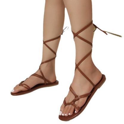 Antmvs Up My Alley Lace-Up Sandals