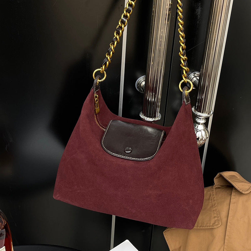 ANTMVS Bag women's popular new women's bag tote bag messenger bag leather large capacity shoulder bag chain bag bags