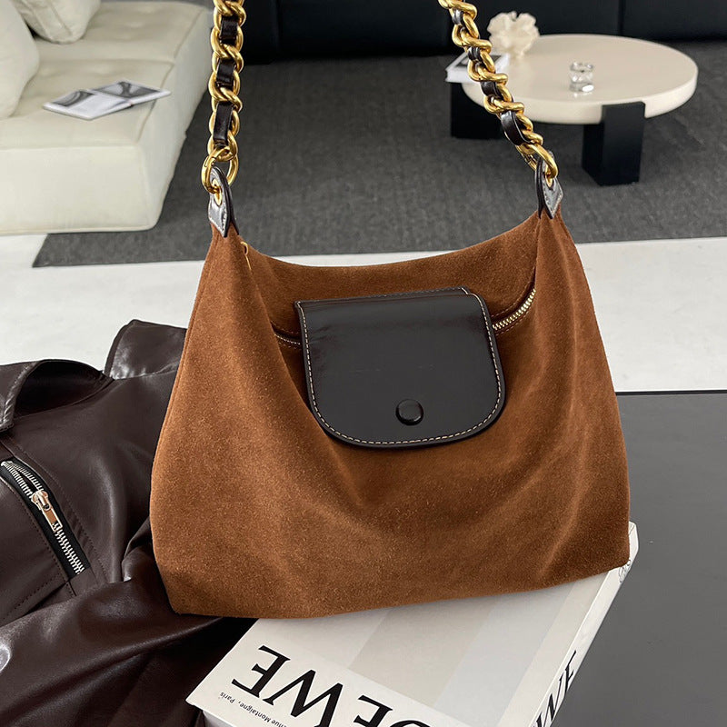 ANTMVS Bag women's popular new women's bag tote bag messenger bag leather large capacity shoulder bag chain bag bags