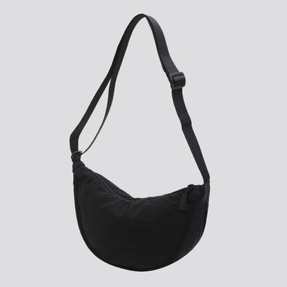 ANRMVS UJIA Dumpling Bag Crossbody Bag  Cash Fashion Trend Underarm Bag Shoulder Bag Nylon Cloth Internet Hot