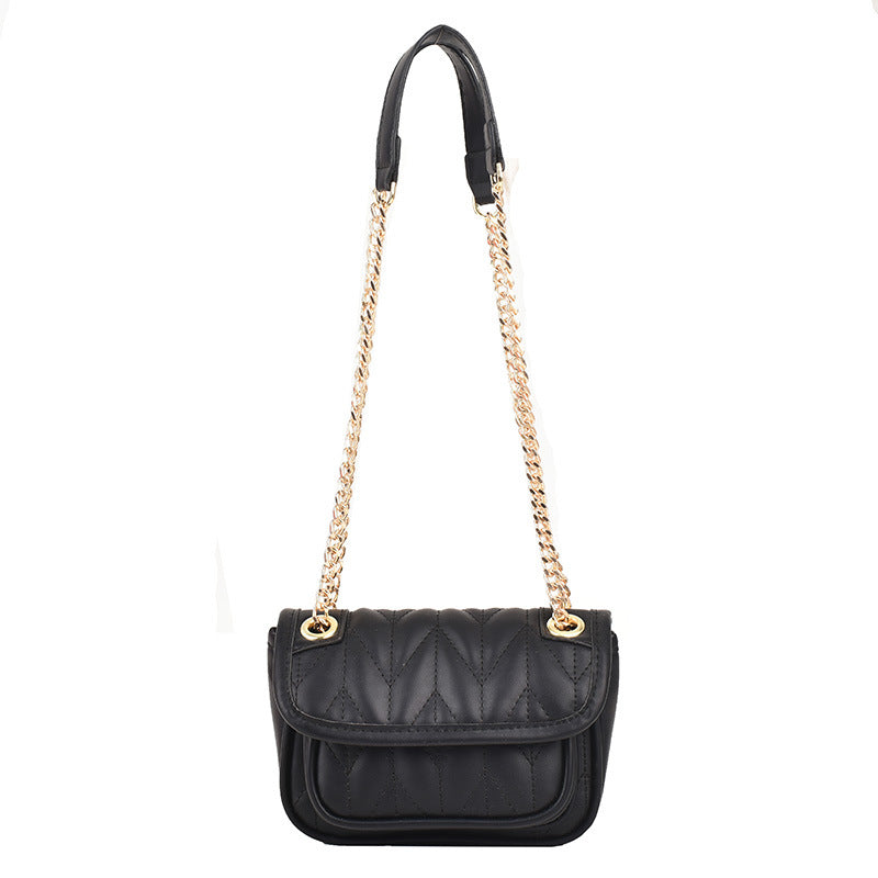 ANTMVS 2025 Premium texture shoulder bag popular new fashion trend versatile diamond casual candy color chain messenger bag