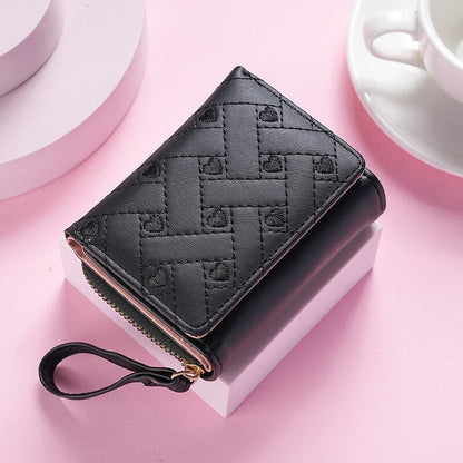 Antmvs Antmvs Women's Wallet Short Women Coin Purse Fashion Wallets For Woman Card Holder Small Ladies Wallet Female Zipper Tassel Mini Clutch