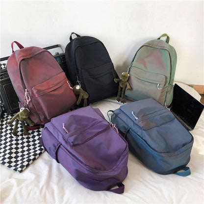 Antmvs Antmvs  Women's Backpack Female Fashion New Backpack Unisex Large Capacity Laptop Backpack Nylon Lady Schoolbag Cute Student Bag