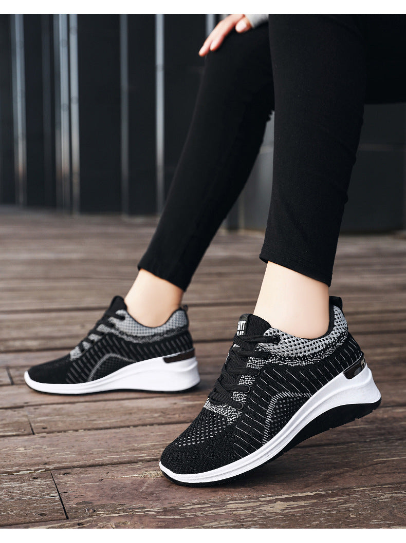 Antmvs  Ladies Platform Sneakers Fashion Versatile Flat Sneakers Mesh Breathable Ladies Casual Shoes Zapatos Casuales De Mujer