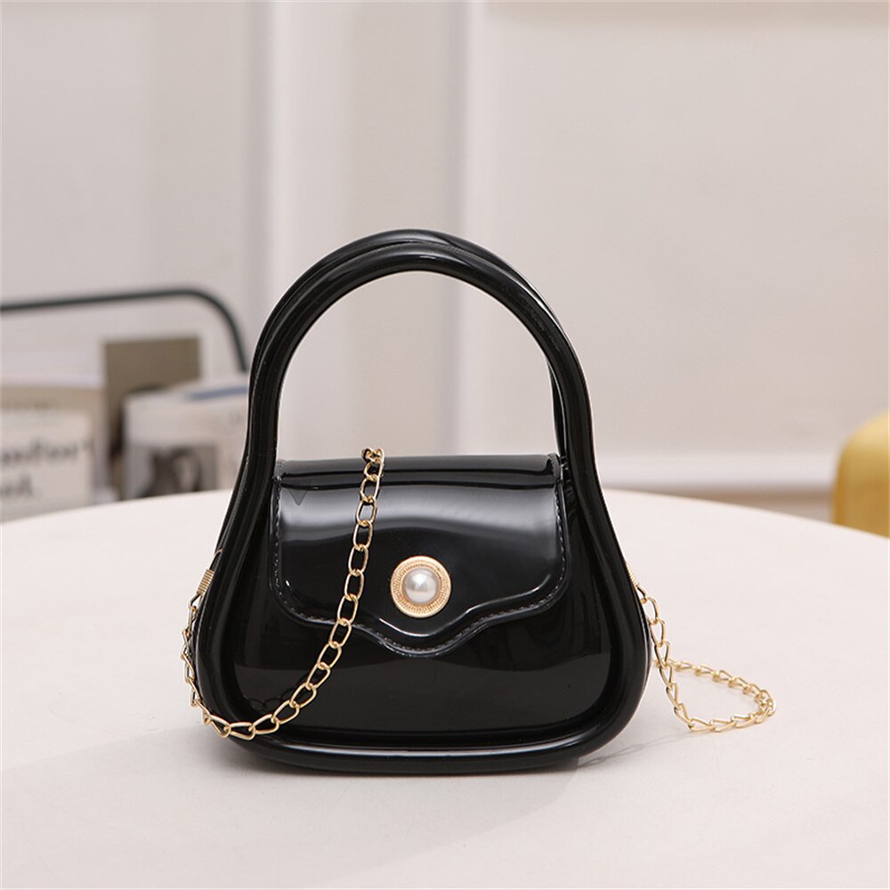 Antmvs Antmvs  Fashion Small Jelly Color mini Shoulder Bags for Women Handbag Trendy Square Crossbody Messenger Bags Ladies Mini Handbags