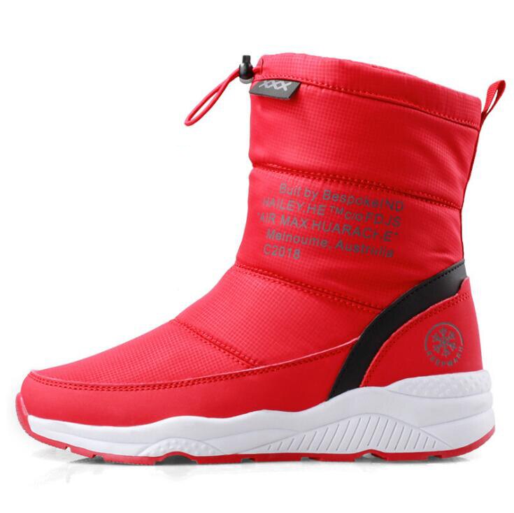 Antmvs Women Winter Boots  New Plush Women's Short Boots Woman Snow Boots Zipper Waterproof Non-Slip Warm Women's Winter Shoes