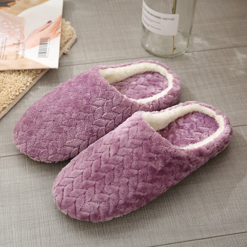 Antmvs  Slippers Ladies Home Suede Slippers Non-Slip Wooden Floor Indoor Slippers Soft Bottom Warm Japanese Slippers Pantuflas