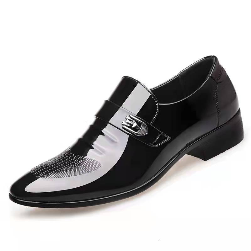 Antmvs  Large Sizes Man Formal Leather Shoes Elegant Dress Shoes For Men Italian Pointed Man Casual Society Loafers Shoe Male Footwear