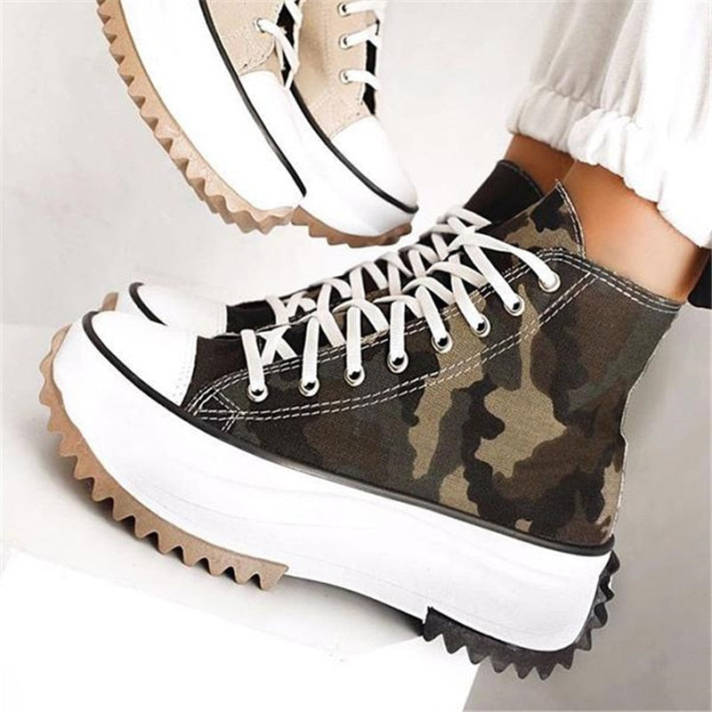 antmvs  Sneaker Shoes For Women  Zebra Platform Canvas Shoes Fashion Woman Sport Casual Vulcanized Shoes Female Chaussure Femme