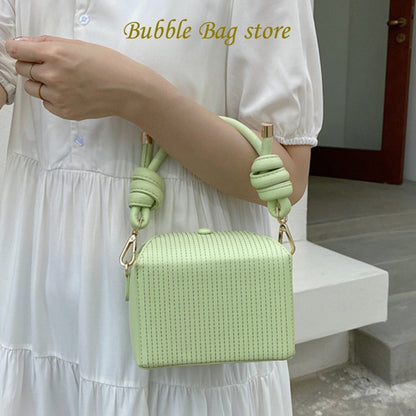 Antmvs Antmvs   Green Pink Yellow Shoulder Bag Luxury Bucket Bag Handbags Designer Crossbody Bags Small Square Party Prom Bag