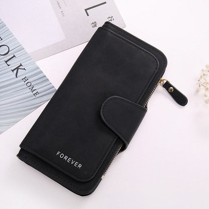 Antmvs Antmvs Long Wallet Women PU Leather Luxury Multi-Card Holder Clutch New Fashion Women's Wallet Purse Hasp Soft Ladies Coin Purse Bag