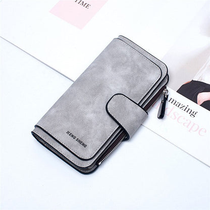 Antmvs Antmvs Long Wallet Women PU Leather Luxury Multi-Card Holder Clutch New Fashion Women's Wallet Purse Hasp Soft Ladies Coin Purse Bag