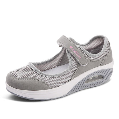 Antmvs Woman Fashion Casual Women Sneakers Soft Women Vulcanize Sneakers Shoes Mesh Sneakers Off White Air Shoes Canvas Wedges Shoes