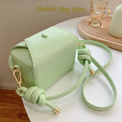 Antmvs Antmvs   Green Pink Yellow Shoulder Bag Luxury Bucket Bag Handbags Designer Crossbody Bags Small Square Party Prom Bag