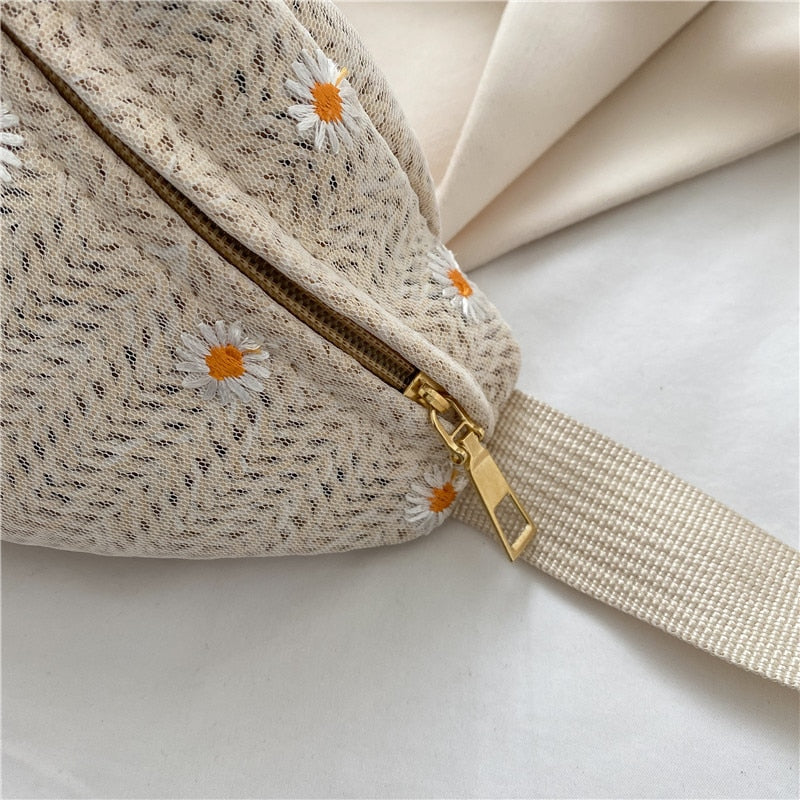 Antmvs Antmvs Women's Waist Bag Straw Woven Ladies Shoulder Crossbody Bags for Women  Summer Fanny Pack Fashion Phone Female Chest Bag