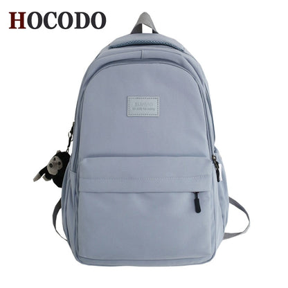 Antmvs Antmvs  High Quality Waterproof Nylon Women Backpack For Teenage Girl School Bag Korean Style College Student Bag Laptop Backpack