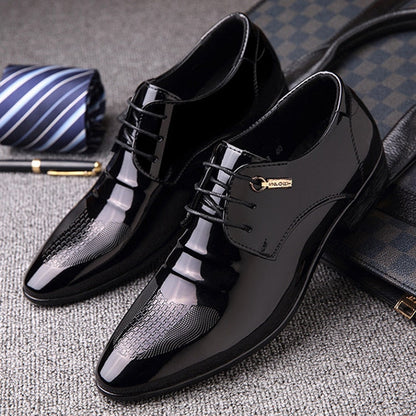 Antmvs  Large Sizes Man Formal Leather Shoes Elegant Dress Shoes For Men Italian Pointed Man Casual Society Loafers Shoe Male Footwear