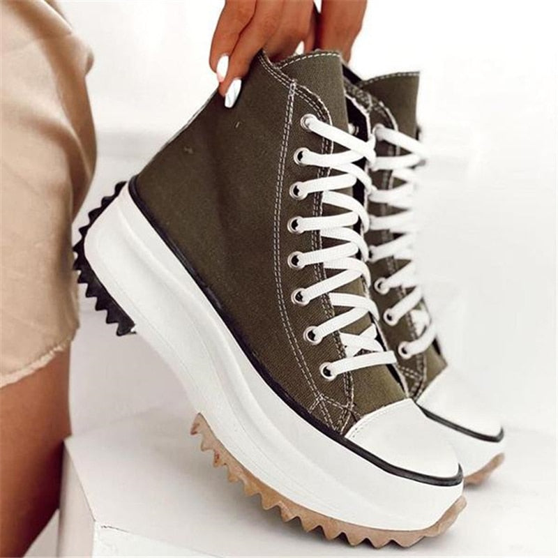 antmvs  Sneaker Shoes For Women  Zebra Platform Canvas Shoes Fashion Woman Sport Casual Vulcanized Shoes Female Chaussure Femme